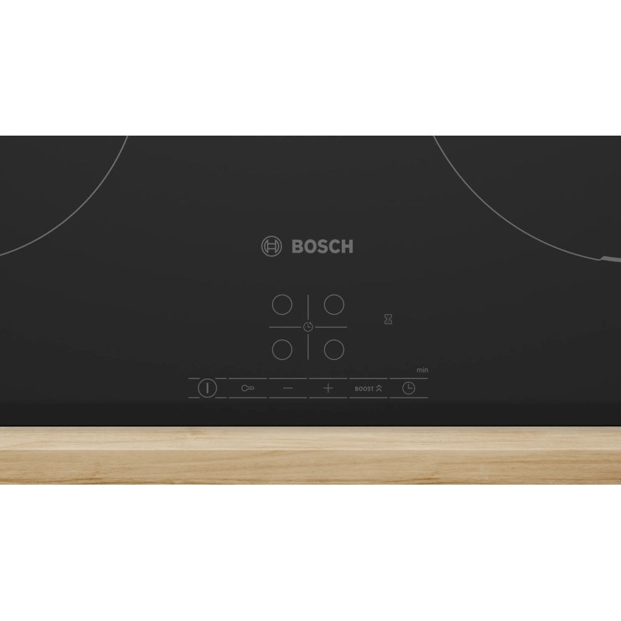 Bosch PIF61ABB5E keittolevy Musta Integroitu 60 cm Induktiokeittolevy 4 aluetta – 2