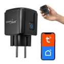 GreenBlue Etäohjattava WiFi-pistoke, Android/iOS/Alexa/Google Home, Ajastin, Wattimittari, Max 16A/3840W, GB735 B GreenBlue Etäohjattava WiFi-pistoke, Android/iOS/Alexa/Google Home, Ajastin, Wattimittari, Max 16A/3840W, GB735 B