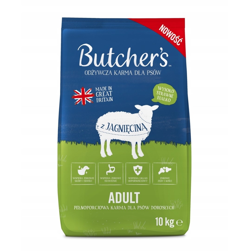 BUTCHER'S Original Lamb - kuiva koeratoit - 10kg