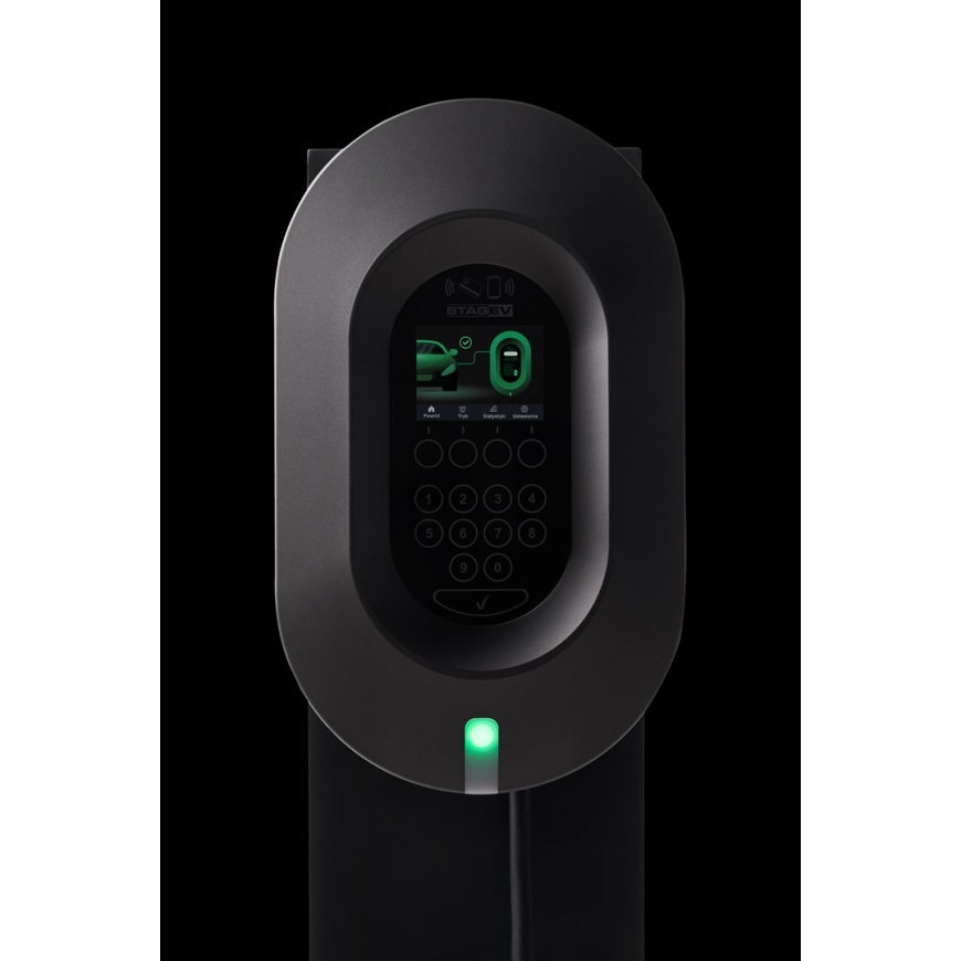 STAG EV CORE Charging Station (Charging Cable) White, Graphite – 5