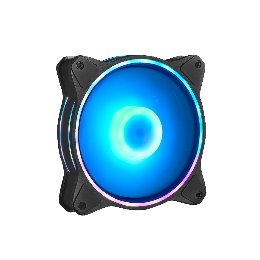 Система охлаждения Chieftec ZF-1425RGB Корпусный вентилятор 14 см Многоцветный 1 шт.