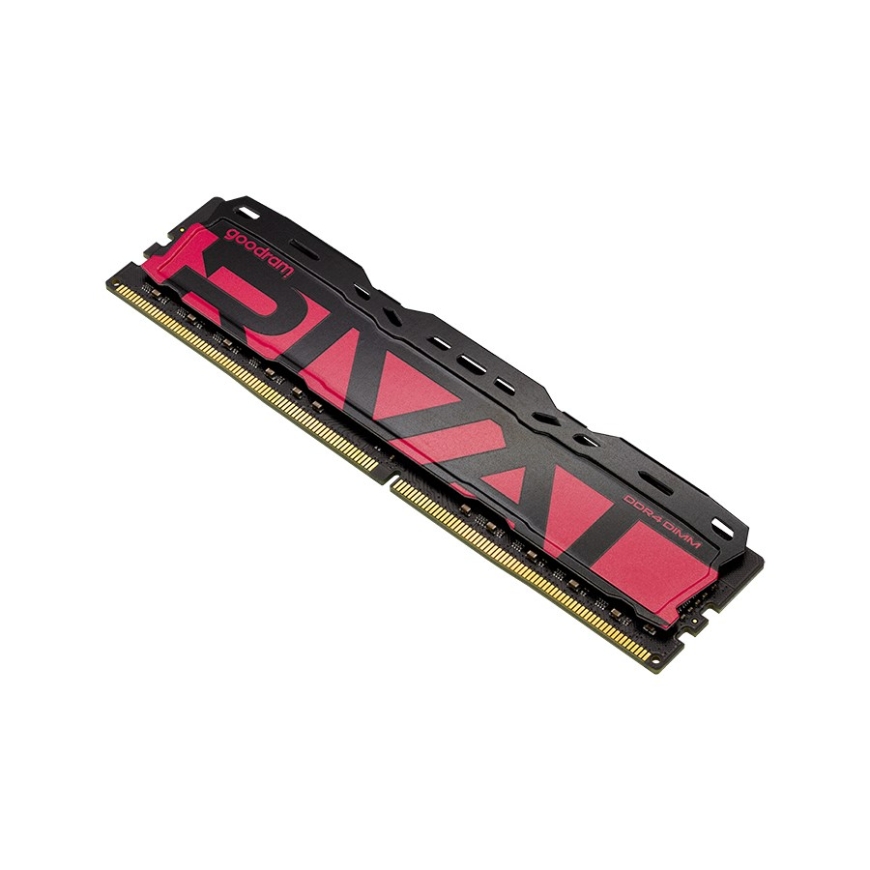 Goodram *DDR4 Rival Radiant 16 GB (2* 8)/3200 CL16 Raudona atminties modulis 2 x 8 GB 3200 MT/s 288-pin DIMM – 5