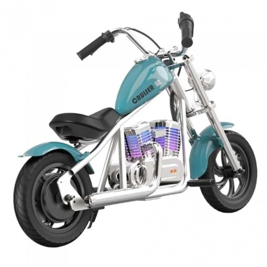 Hyper Gogo Cruiser 12 Plus Motocykl elektrinis su aplikacją - mėlyna – 3