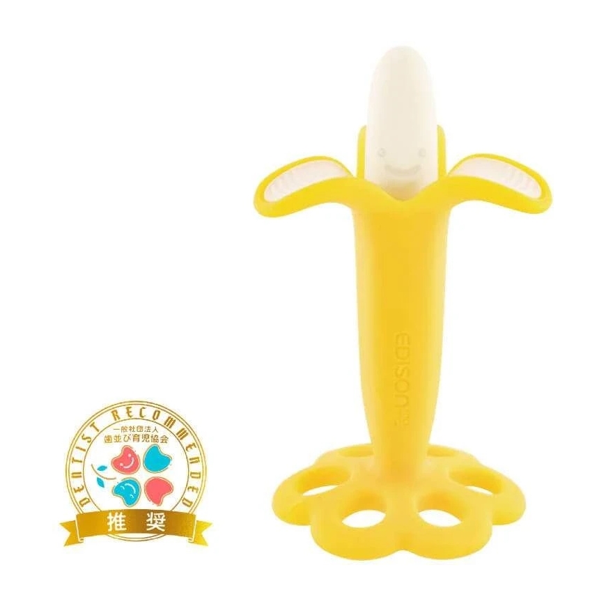 EDISONmama "Baby Real Banana" närimislelu beebidele Koreas, alates 3 kuud, KJ420311