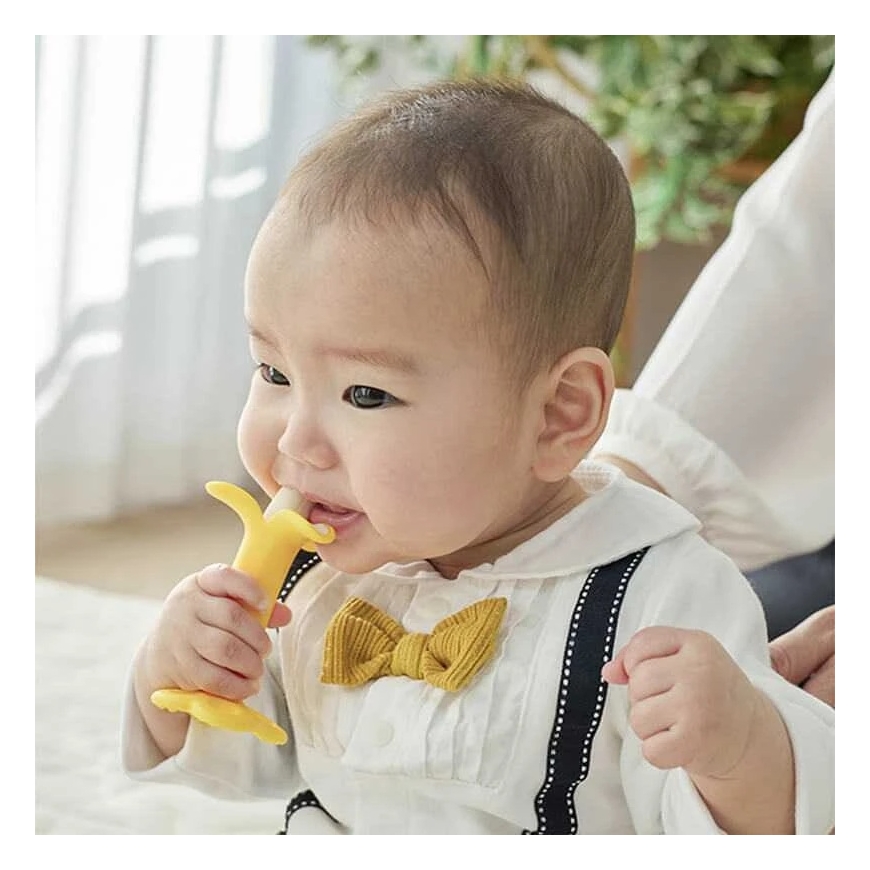 EDISONmama "Baby Real Banana" Teether for Babies in Korea, from 3 months, KJ420311 – 2