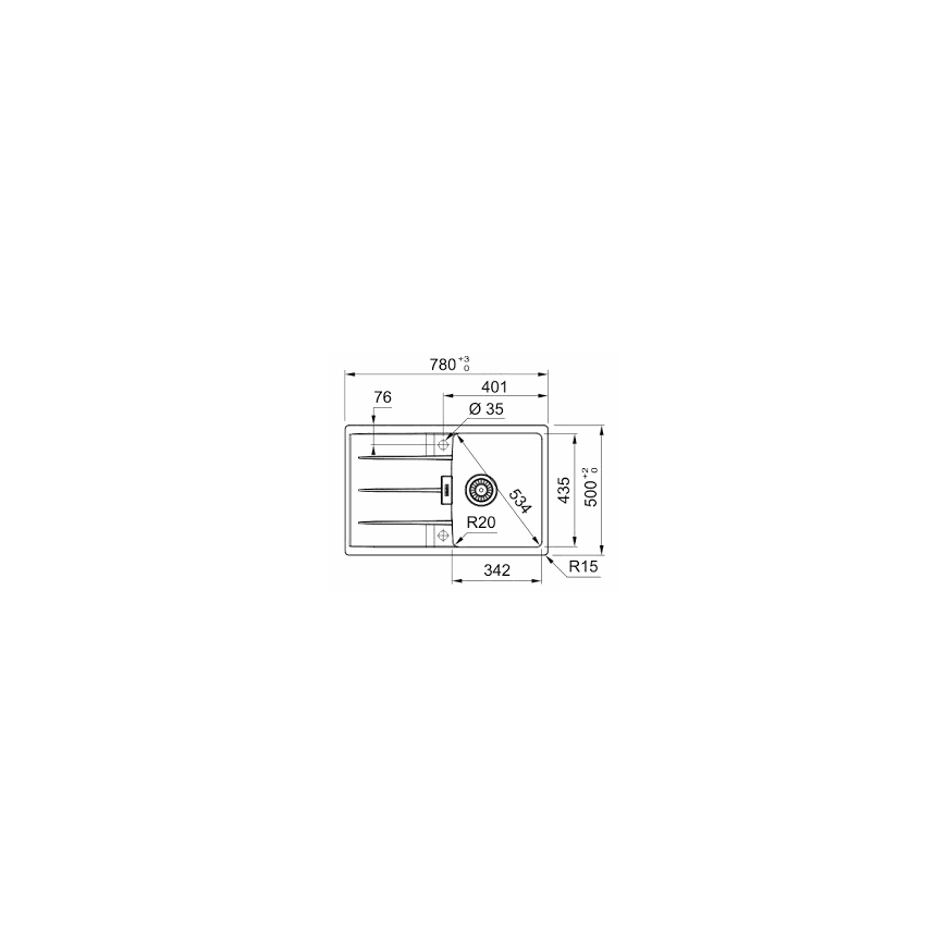 Franke CNG 611-78 onyx - 114.0681.581 – 2