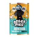 DOBRY PIES Junior Veal with Duck – wet dog food – 400g DOBRY PIES Junior Veal with Duck – wet dog food – 400g