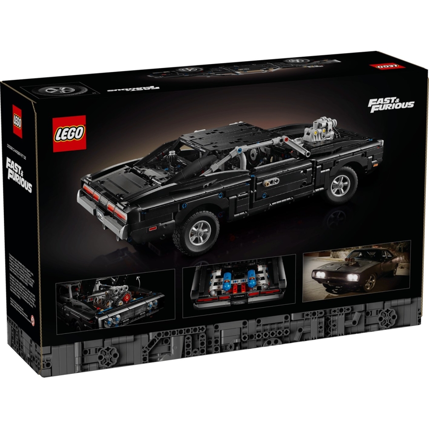 LEGO TECHNIC 42231 Ātrums un dusmas - Dodge Charger R/T – 2