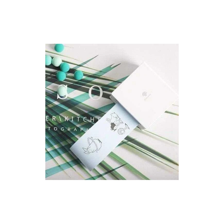 "Phomemo" paper, colored fill, 3x roll, 53 mm, designed for "Phomemo T02 M02 PRO M03 M04S / Q22-RMYPB" – 2