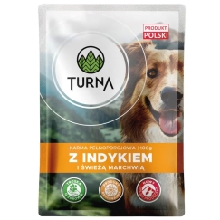 TURNA с индейкой – влажный корм для собак – 100 г
