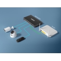 Reolink DUO sērijas P757 16MP IP drošības kamera ar divām objektīviem, balta Reolink DUO sērijas P757 16MP IP drošības kamera ar divām objektīviem, balta