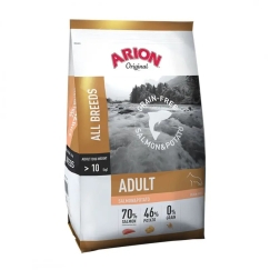 ARION Original Grain Free Salmon & Potato - kuivtoit koertele - 12kg