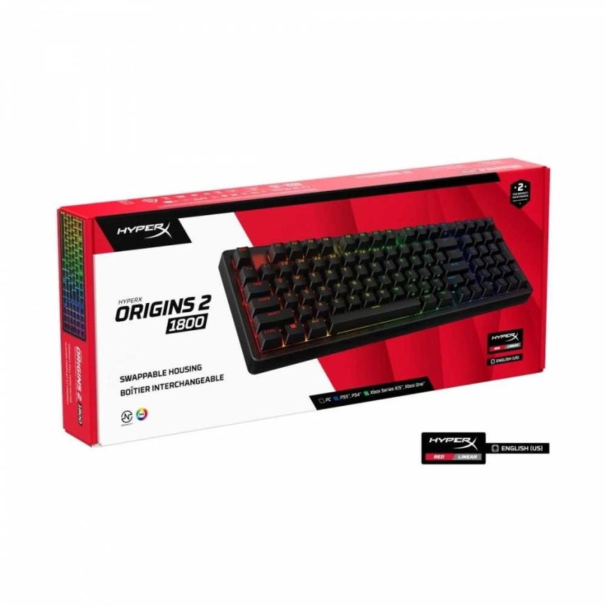 Hewlett Packard (HP) HP HyperX Origins 2 1800 - Gaming Keyboard – 3