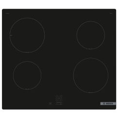 Bosch Serie 2 PUG61RAA5E pliit Must Sisseehitatud 60 cm Induktsioon pliit 4 tsooni