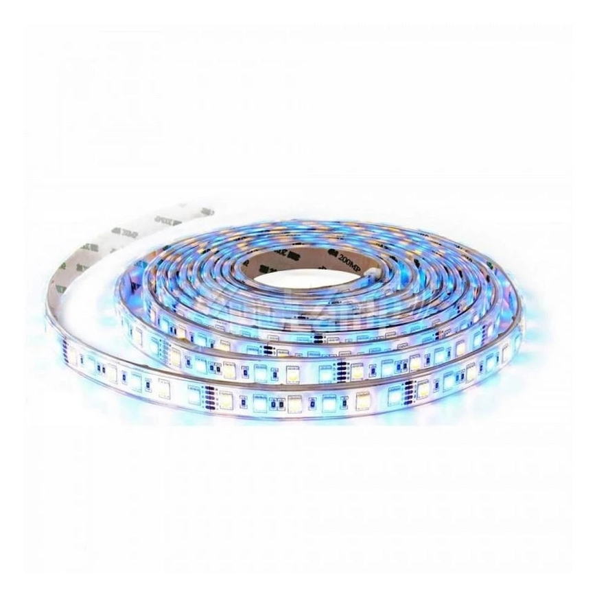 V-tac 8W/m LED лента, 60 LED/m, RGB + 3000K