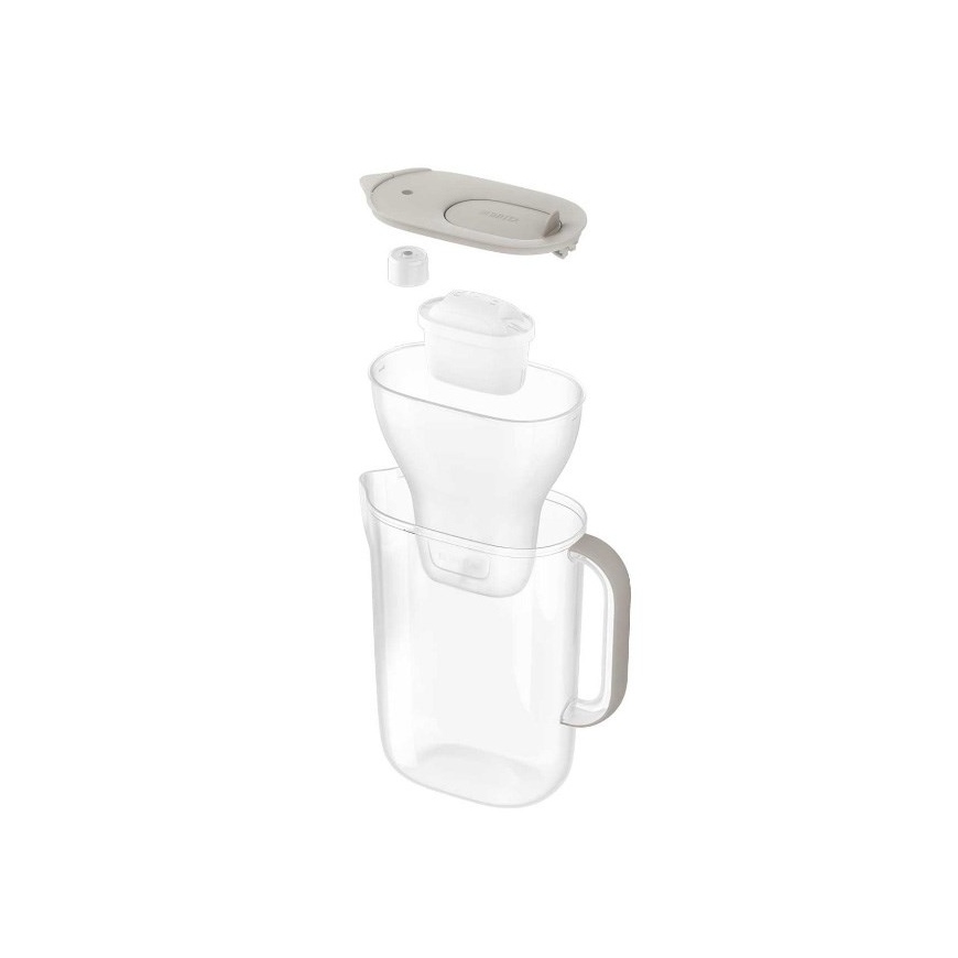 BRITA Style ESSENTIAL XL hiekka-suodatinkanne + MX Pro Pure Performance -suodatin – 5