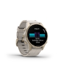 Garmin Fenix 8 3.3 см (1.3") AMOLED 43 мм Цифровой 416 x 416 пикселей Сенсорный экран Золотой Wi-Fi GPS (спутниковый)