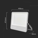 V-tac 300W LED-valoprojektori, musta, 6500K, CREE LED-siru V-tac 300W LED-valoprojektori, musta, 6500K, CREE LED-siru