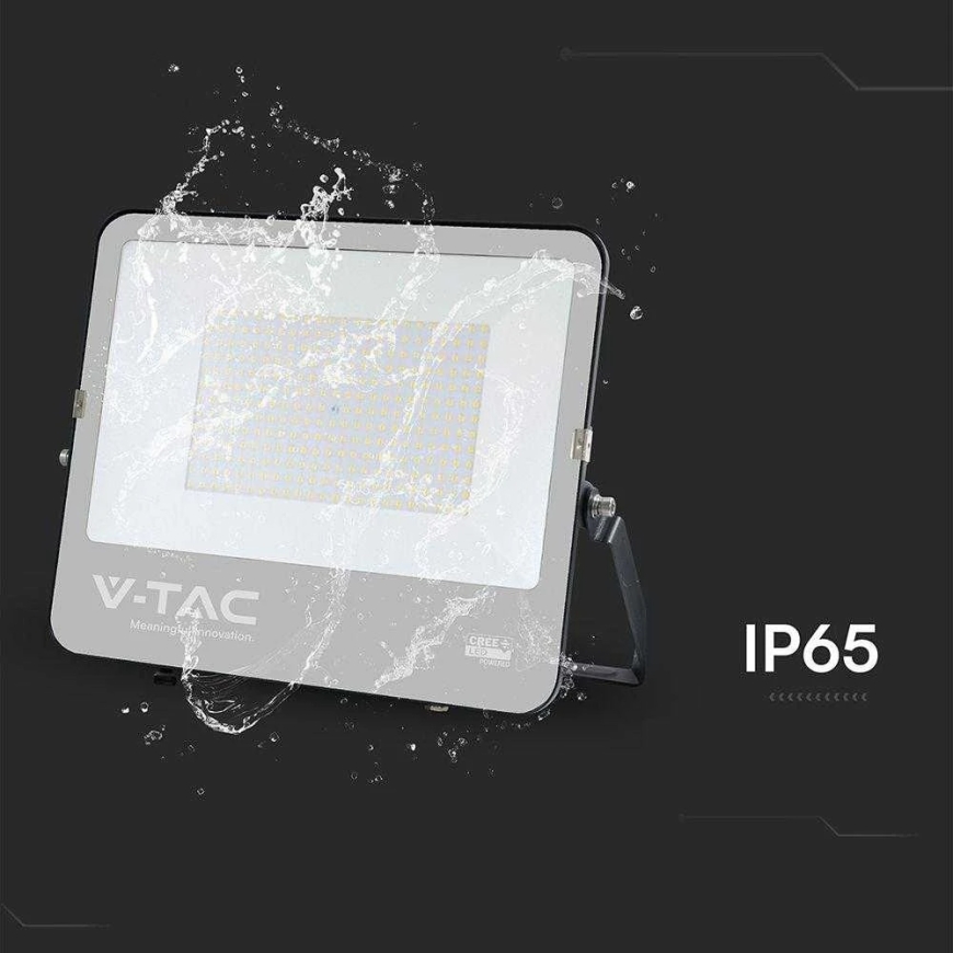 V-tac 300W LED prožektor, must, 6500K, CREE LED kiip – 5