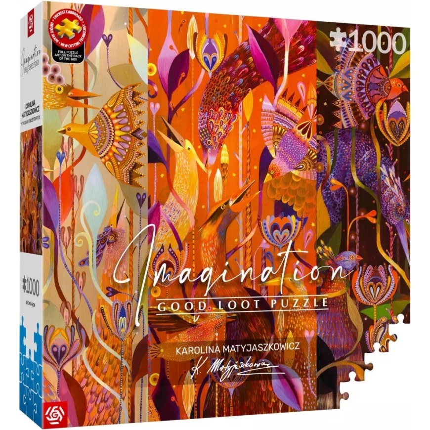 Puzzle Good Loot Imagination - Karolina Matyjaszkowicz: Linnurikka - Triptühh 1000 tk