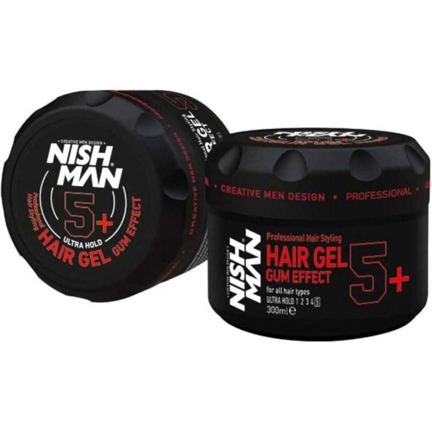 Nishman Ultra Hold Hair Gel Gum Effect hiusgeeli, 300 ml – 3