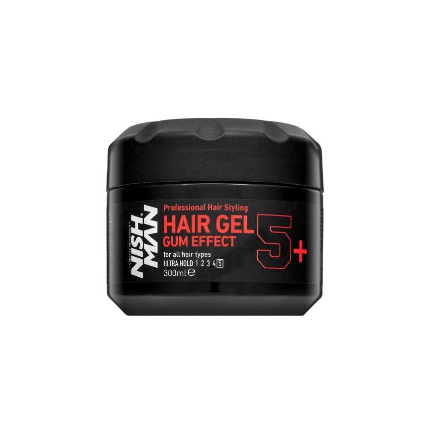 Nishman Ultra Hold Hair Gel Gum Effect hiusgeeli, 300 ml – 4