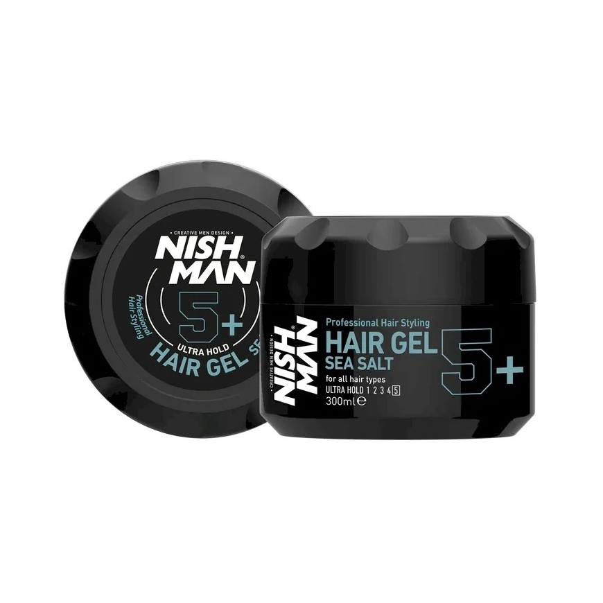 Nishman Ultra Hold Hair Gel Gum Effect matu želeja, 300 ml – 5