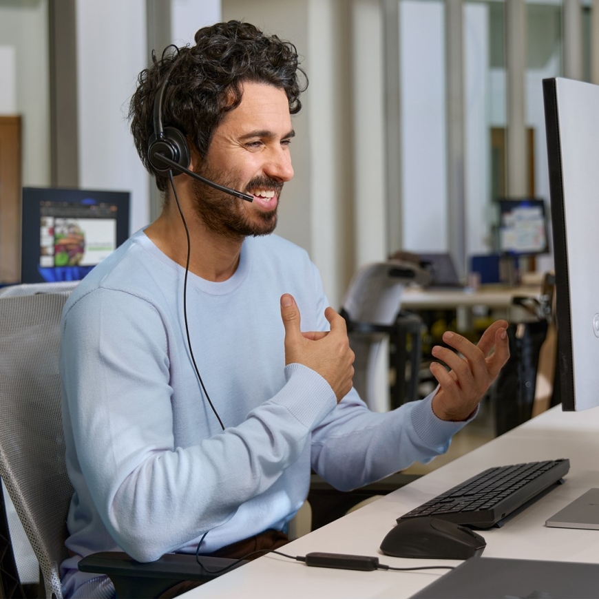 HP Poly Mission 425 Stereo USB kaabliga kõrvaklapp – 4