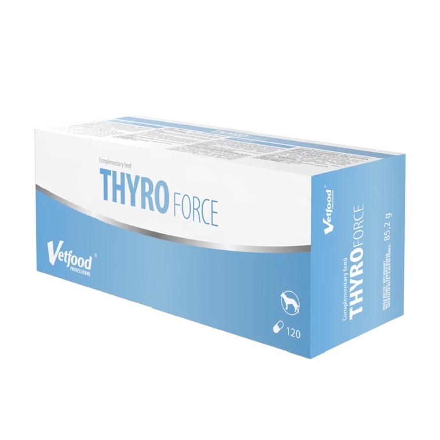 VETFOOD Thyro Force - toidulisandid koertele - 120tk