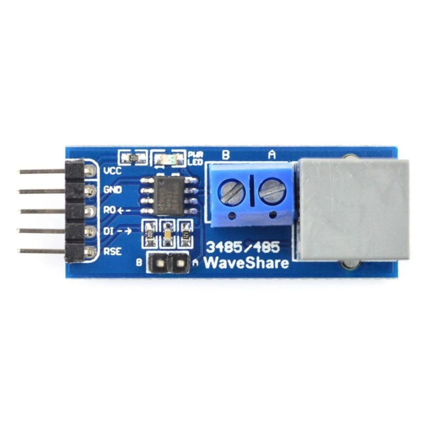 UART muundur, RS485 5V, ARK/RJ11, Waveshare 4738 – 3