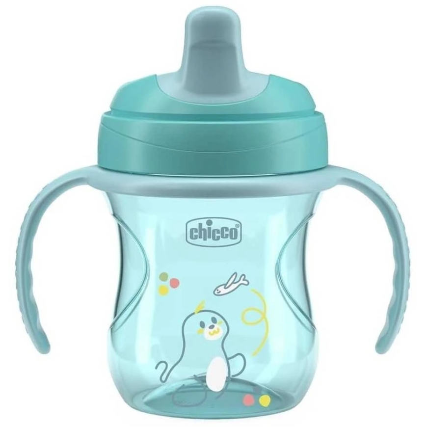 Chicco Mukit kovalla nokalla 200ml turkoosi 6m+ – 5