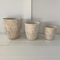 Home4You Ziedu pods "SUNNY LAVENDEL", D44 x H50 cm, krēmbaltā krāsā Home4You Ziedu pods "SUNNY LAVENDEL", D44 x H50 cm, krēmbaltā krāsā