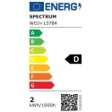 Spectrum LED G4 12V 1.2W 12 LED WW 20mm