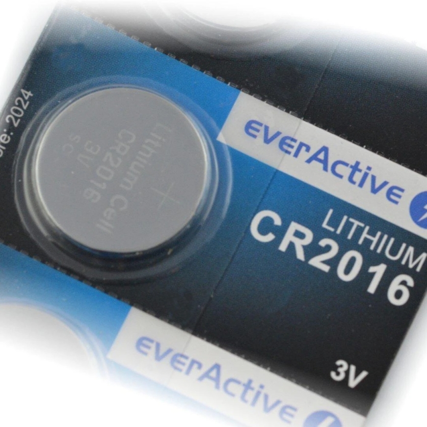 Litija akumulators CR2016 3V EverActive 5 gab – 4