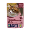 BOZITA Beef Chunks in Jelly - Wet Cat Food - 85g