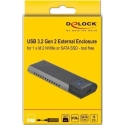 DELOCK M.2 NVMe PCIe USB-C 3.2 42638