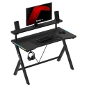 Игровой стол Huzaro Hero 1.9 RGB черный Игровой стол Huzaro Hero 1.9 RGB черный
