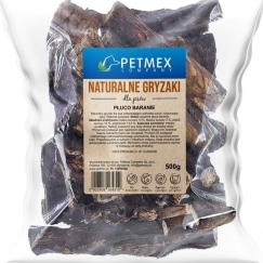 PETMEX Lammaskeuhko Mono – koiranherkku – 500g