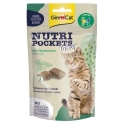 GIMCAT Nutri Pockets Insekti ar kaķu zāli - kaķu našķi - 60g GIMCAT Nutri Pockets Insekti ar kaķu zāli - kaķu našķi - 60g