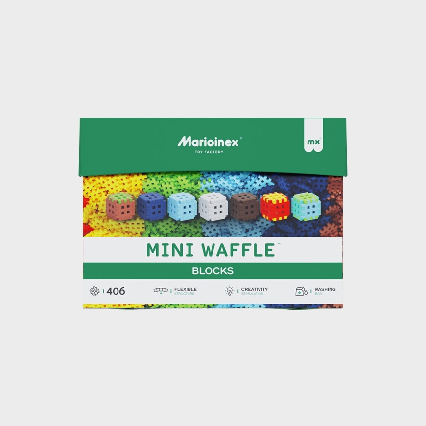 Marioinex Mini Waffle building blocks, 406 pieces – 4