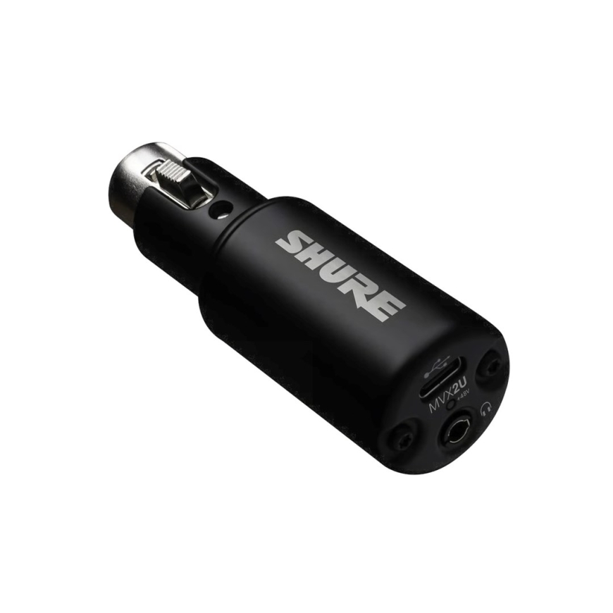 Shure MVX2U Gen 2 - digitaalinen audio-liitäntä – 3