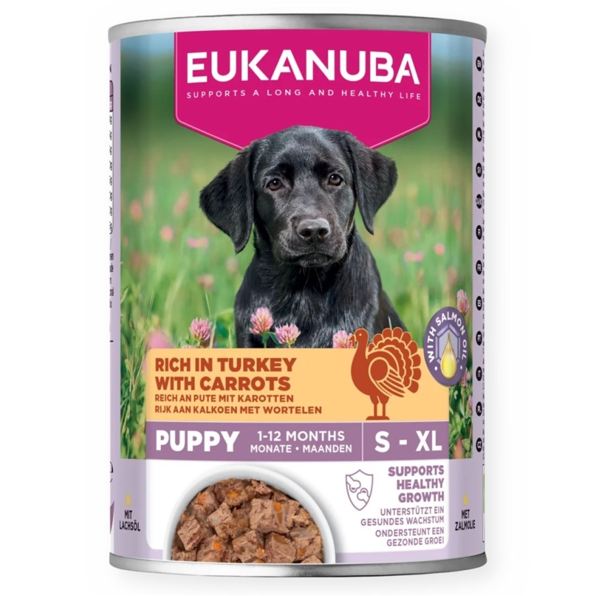 EUKANUBA Life Care Puppy с индейкой и морковью - консервированный корм для собак - 400 г