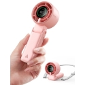 AECOOLY Halo 02 – Portable Handheld Fan, rose AECOOLY Halo 02 – Portable Handheld Fan, rose