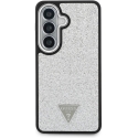 Guess Fixed Glitter Triangle MagSafe maciņš Samsung Galaxy S26 sudraba Guess Fixed Glitter Triangle MagSafe maciņš Samsung Galaxy S26 sudraba