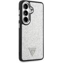 Guess Fixed Glitter Triangle MagSafe -kotelo Samsung Galaxy S26 hopea Guess Fixed Glitter Triangle MagSafe -kotelo Samsung Galaxy S26 hopea