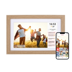 Rollei Smart Wifi Frame valokuvakehys, 10,1", tammi