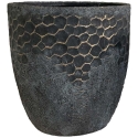 Home4You Flower Pot "SUNNY COVE", D44 x H50 cm, dark gray color Home4You Flower Pot "SUNNY COVE", D44 x H50 cm, dark gray color