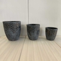 Home4You Lilled pot "SUNNY COVE", D44 x H50 cm, tumehall värv Home4You Lilled pot "SUNNY COVE", D44 x H50 cm, tumehall värv