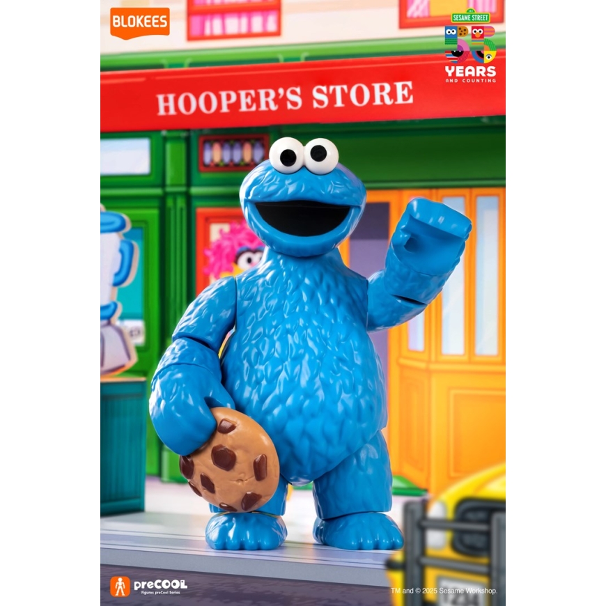 BLOKEES SESAME STREET FIGURE preCOOL S2 - COOKIE MONSTER – 3