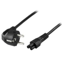 Deltaco DEL-109CA power cable Black 1 m CEE7/7 C5 coupler Deltaco DEL-109CA power cable Black 1 m CEE7/7 C5 coupler